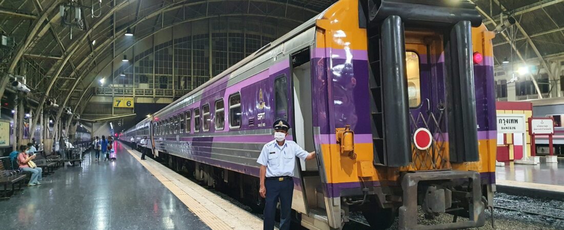 Thailand nachttrein:  van Bangkok naar Chiang Mai